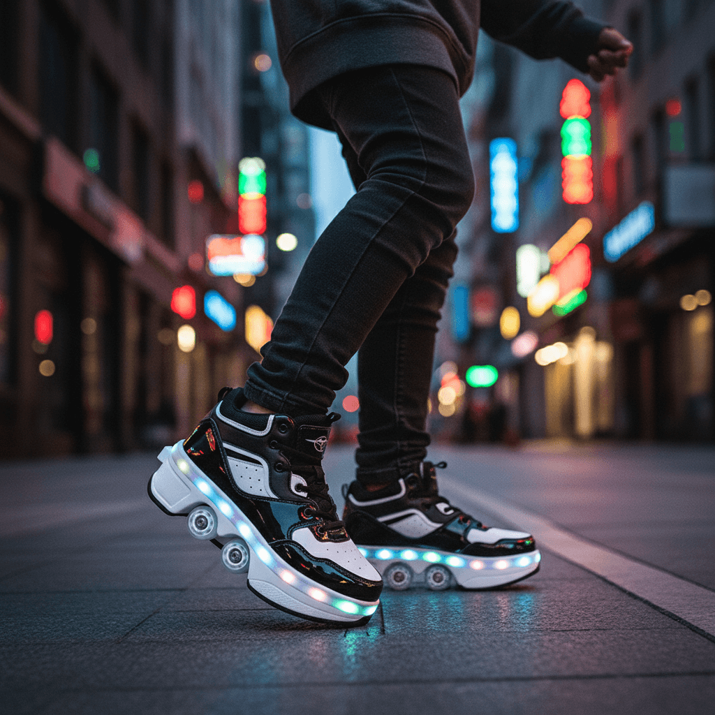 LED shoes with wheels: Why they’re the new streetwear trend
