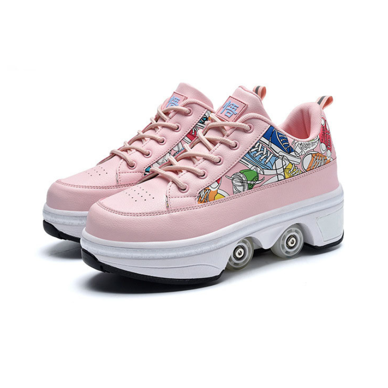 shoes with wheels