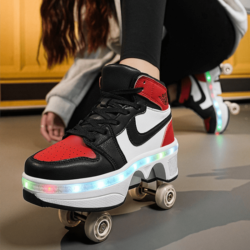 Best Christmas Gift for Kids 2025? Kick Speed Roller Skate Shoes!
