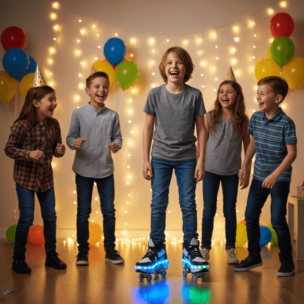 Kick Speed™ Roller Skate Shoes: The Ultimate Birthday Present for Active Kids