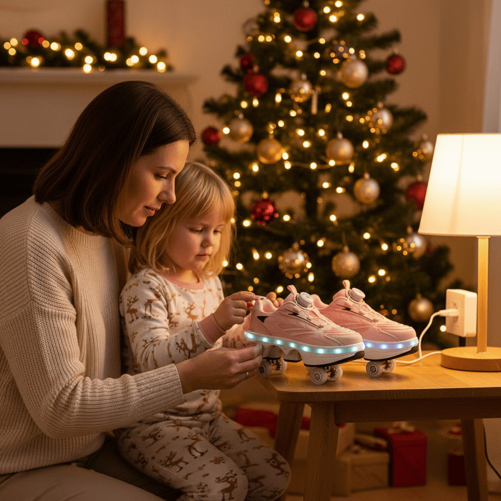 Light-Up Shoes: The Christmas Gift That Glows and Rolls