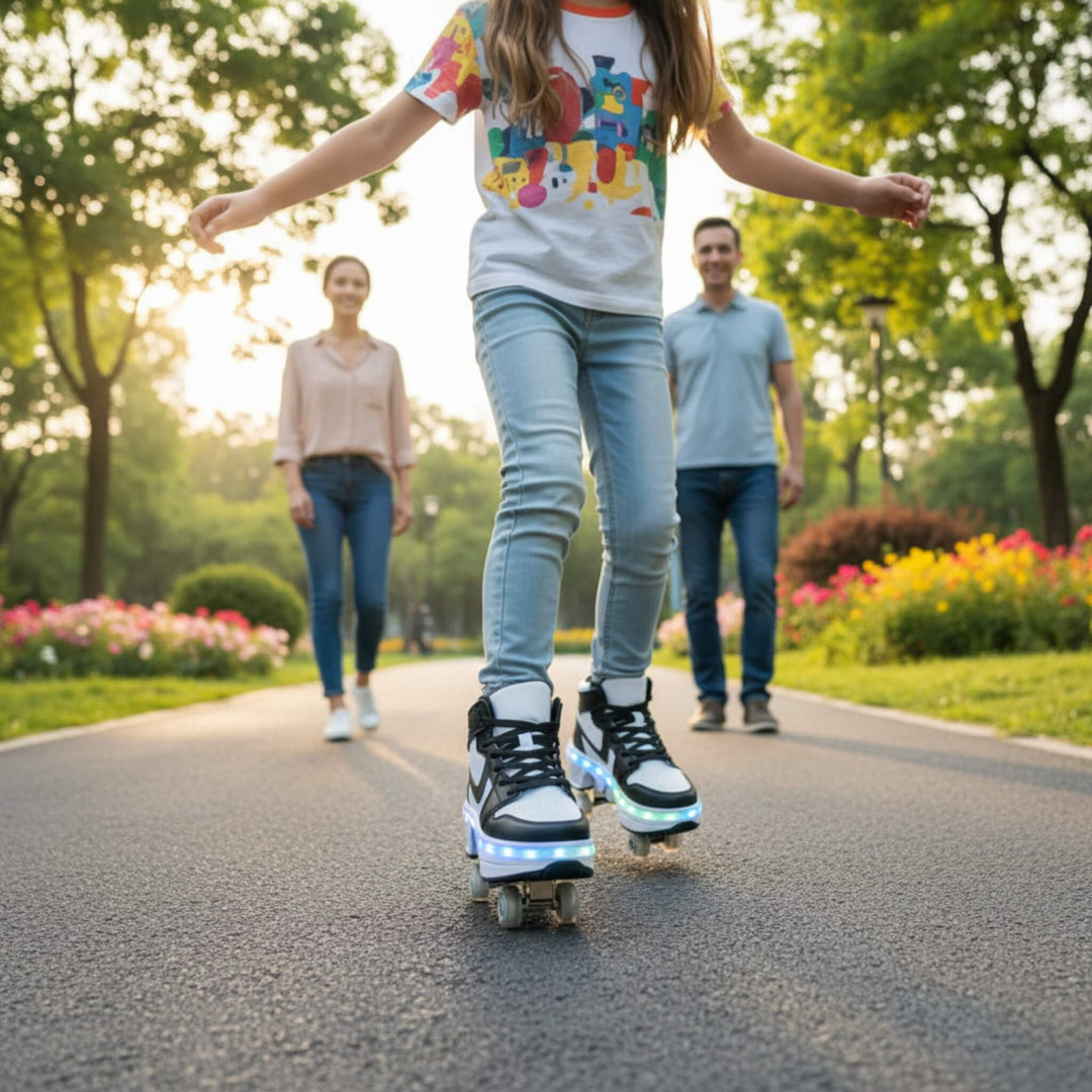 How to Teach a Kid to Ride Shoes With Wheels in 2026: The Complete Parent's Guide to Heelys, Heel Wheel Shoes & Roller Skate Shoes With Pop-Out Wheels
