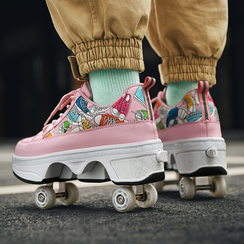 shoes with wheels