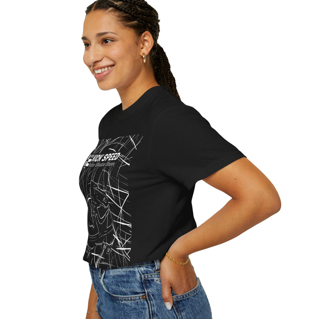 Kick Speed™ Roller Sketch Unisex Garment-Dyed T-Shirt