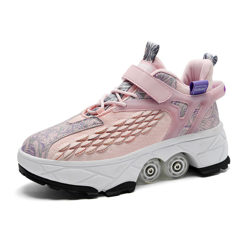 shoes with wheels on the bottom