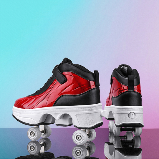 shoes with pop up wheels