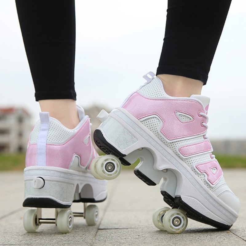 Shoes that turn into 2025 skates