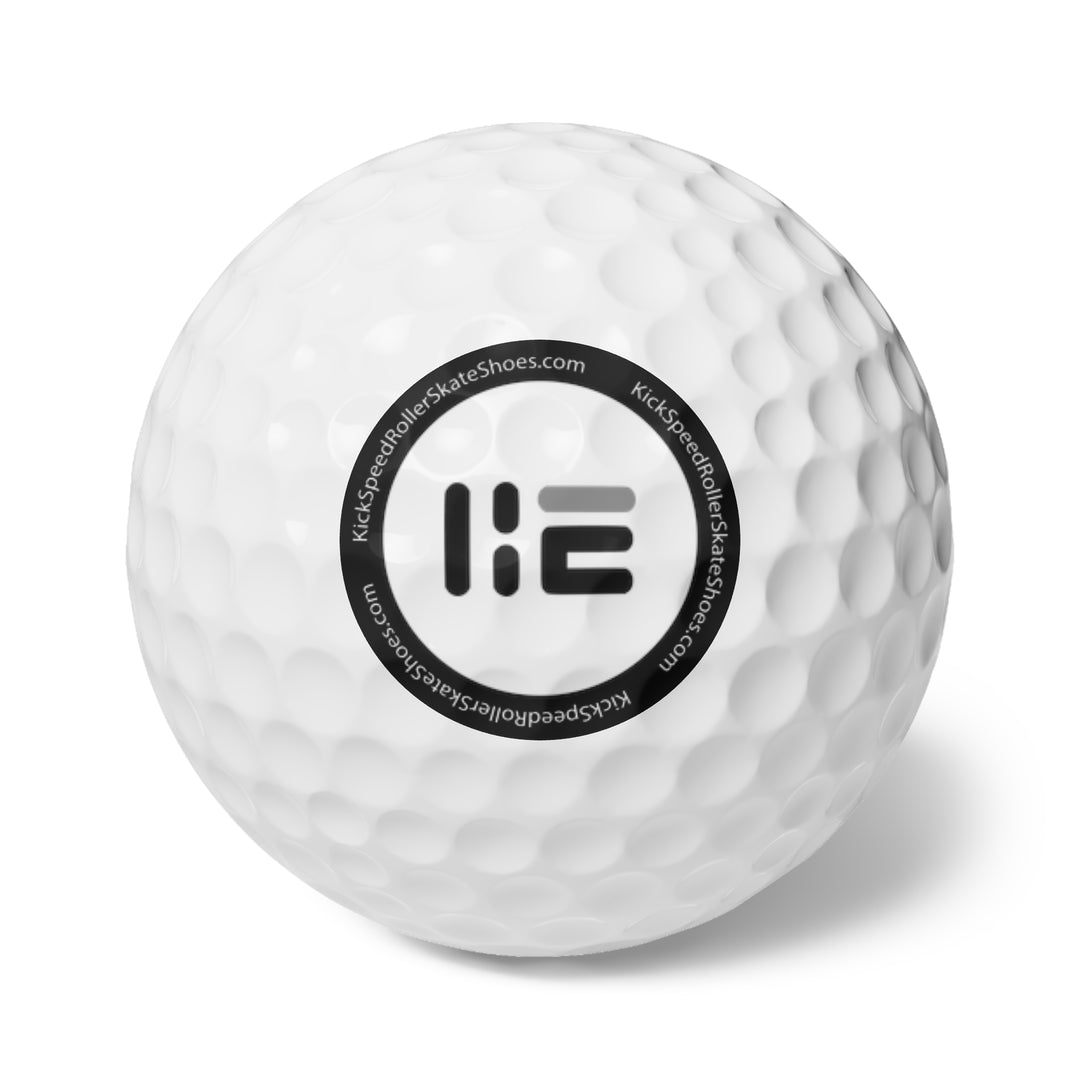 Kick Speed™ Mini Logo Golf Balls, 6pcs