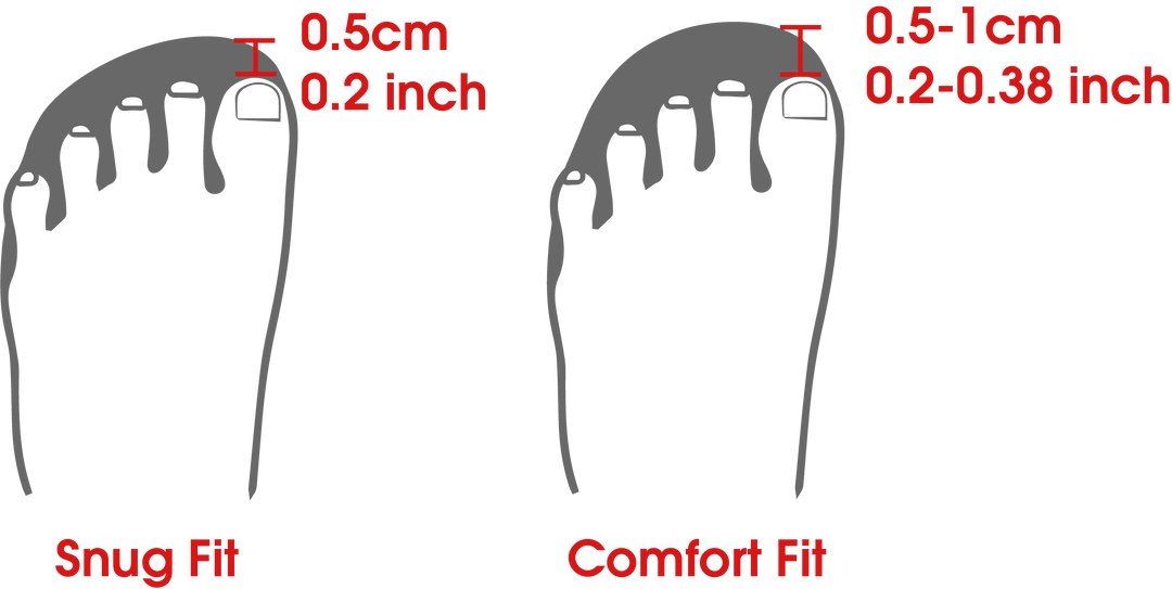 shoes with wheels size guide
