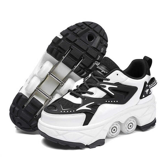 skate shoes with wheels