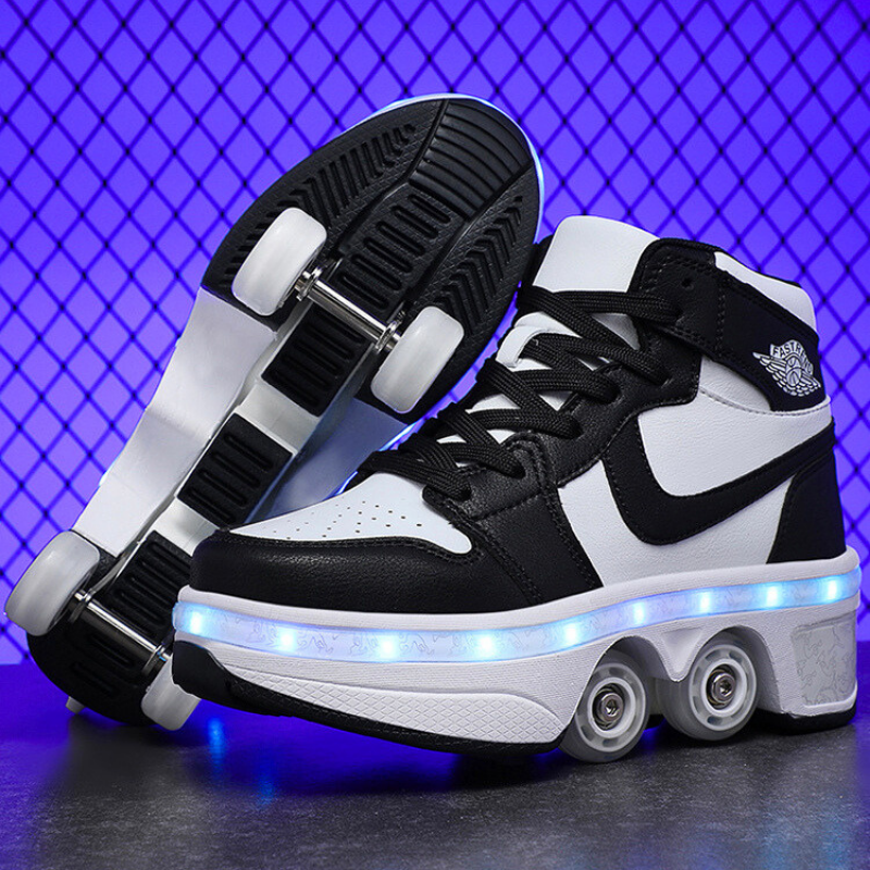 roller skates that turn into shoes