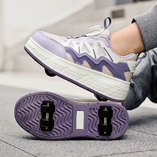 Kick Speed™ City LOW Heel Wheel Roller Shoes