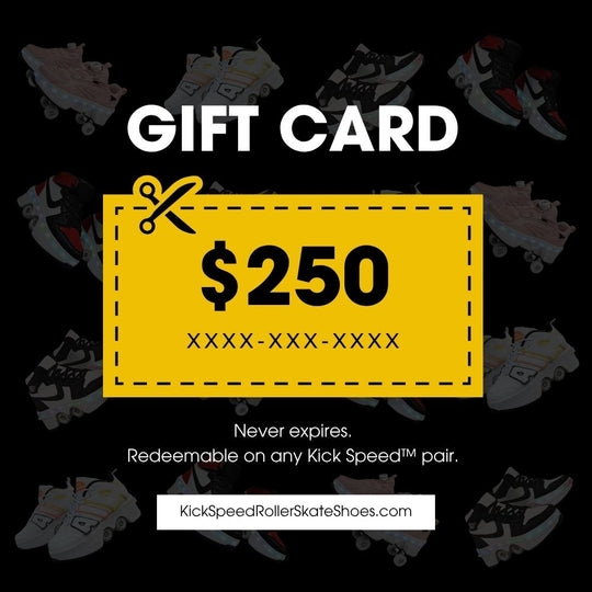 Kick Speed™ gift card $250