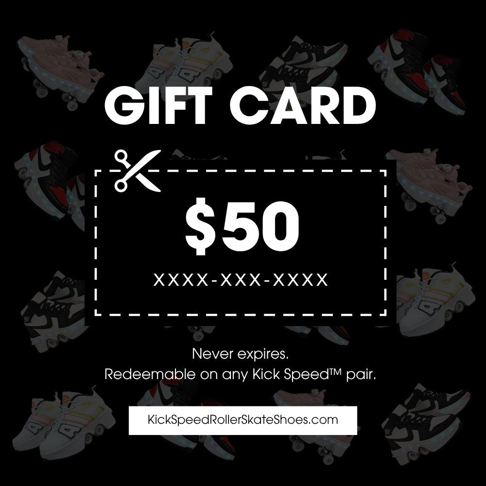Kick Speed™ gift card $50