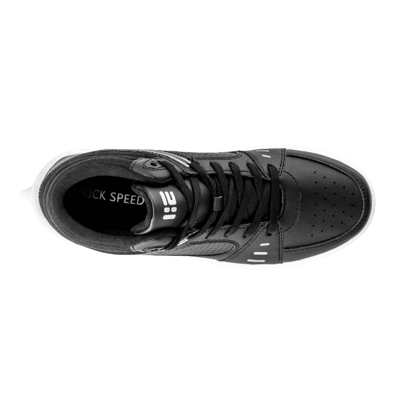 kick speed roller skate shoes black