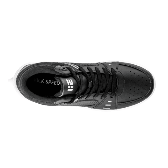 kick speed roller skate shoes black