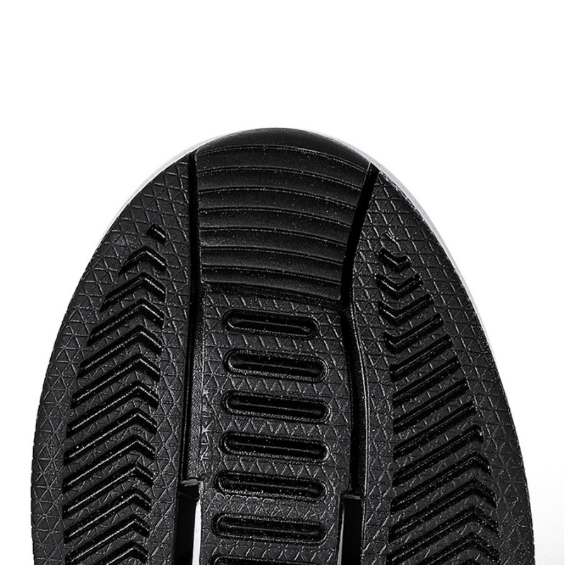 close up bottom sole photo of Kick Speed Pro-X Camo LOW Roller Skate Shoes showing tread pattern