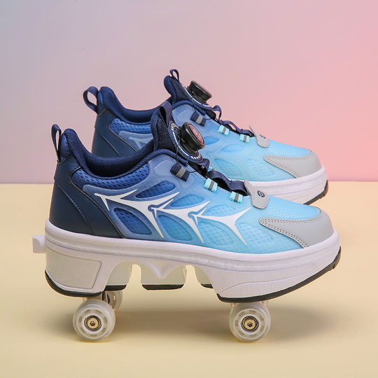 shoes with wheels that pop out