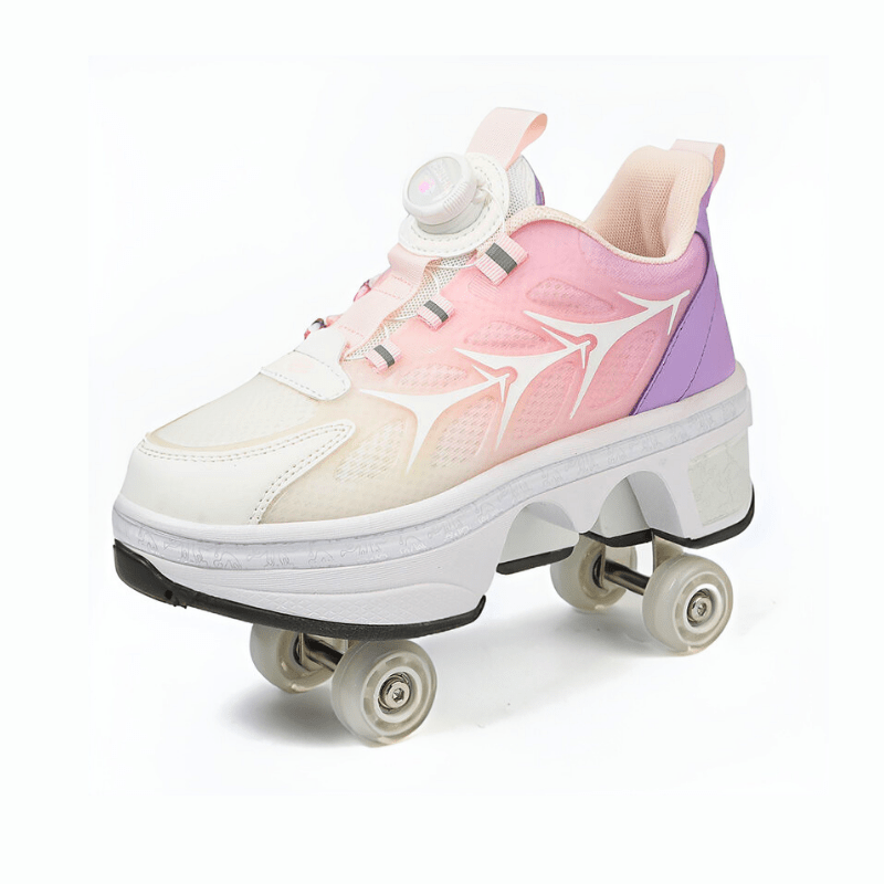 Kick Speed™ Galaxy Twist Lock Roller Skate Shoes for Kids Adults