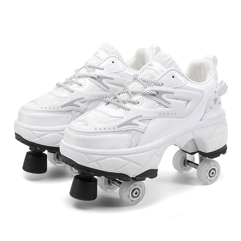 shoes with wheels on the bottom
