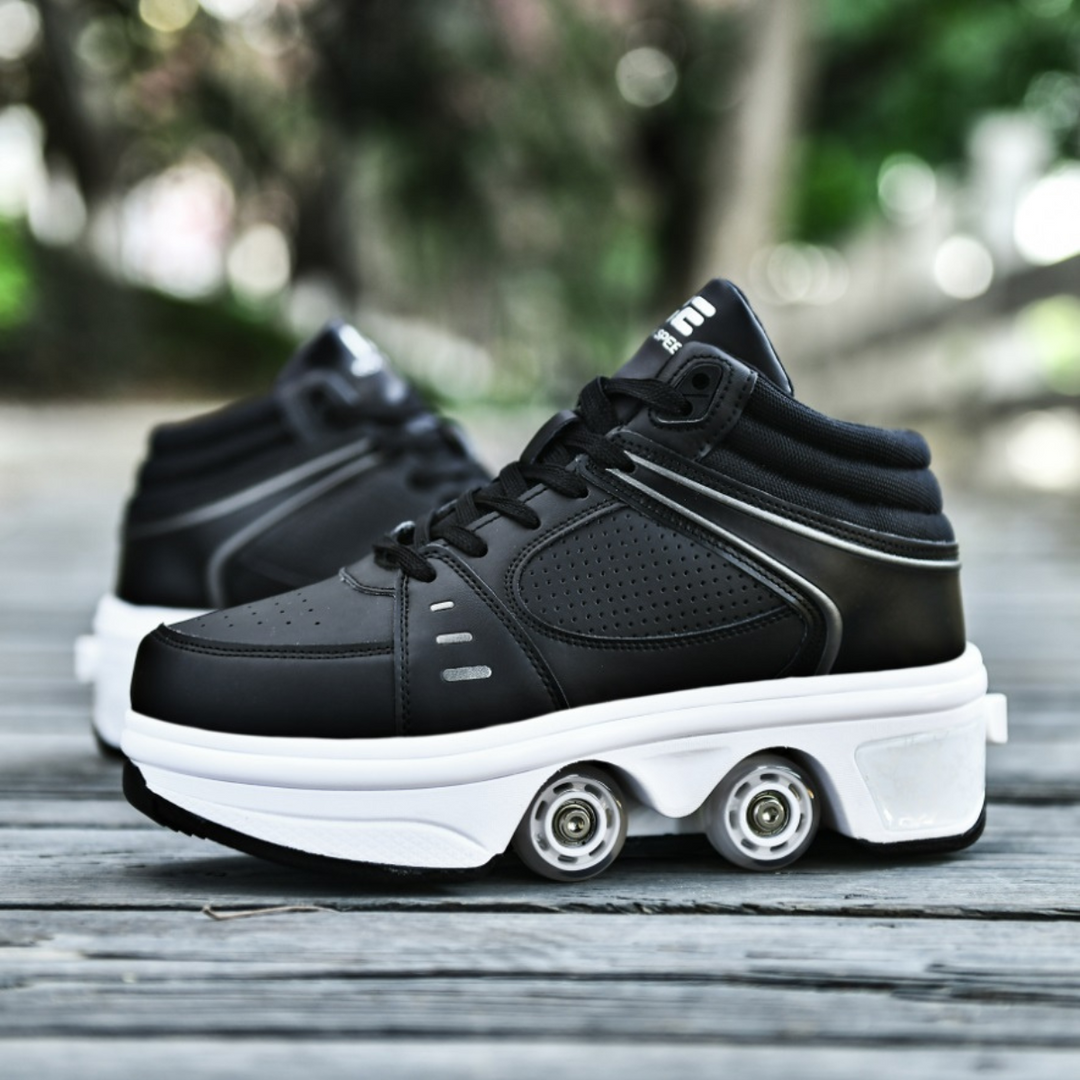 black kick roller shoes