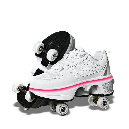 led roller skate shoes with wheels