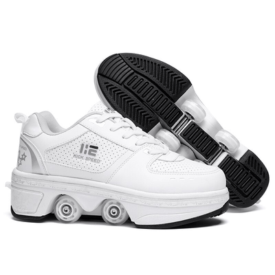 Kick Speed™ Original LOW White Roller Skate Shoes